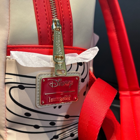 New Loungefly Disney 100 Years Of Music & Wonder Mickey Mouse Mini Backpack - Picture 8 of 9